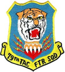 79th Tactical Fighter Squadron 
Very early 60s, Japan made.
