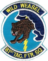 81st Tactical Fighter Squadron
UK made.
