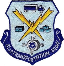 81st Transportation Squadron
Japan made.
