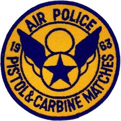 8th Air Force Air Police Pistol and Carbine Matches 1963
