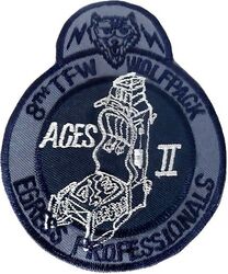 8th Component Repair Squadron Egress Section Morale
1980s F-16 era. Korean made.
