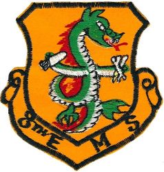 8th Equipment Maintenance Squadron  
Korean made.
