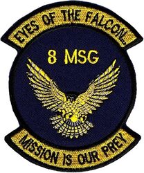 8th Mission Support Group
Korean made.
