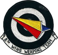 8th Tactical Fighter Wing Weapons Team 1960
F-100 team, Japan made.
