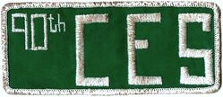 90th Civil Engineering Squadron
Hat patch.
