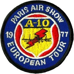 A-10 Thunderbolt II Paris Air Show 1977
On June 3, 1977, during the opening day of the Paris Air Show at Le Bourget, a Fairchild Republic A-10A Thunderbolt II prototype (serial number 75-0294) crashed while performing a flight demonstration, resulting in the death of its pilot. Taiwan made.
