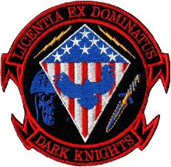 Dark Knights
Although officially retired, many F-117s remain airworthy and are used to support limited research and training missions based on overall cost-effectiveness and their ability to offer unique capabilities. The staff (Unknown if military or contractor) tasked with keeping five or six of these birds ready to fly may indeed be called (officially or unofficially) the Dark Knights. This insignia has been seen on several F-117s. Further info to be added here as it comes out.
