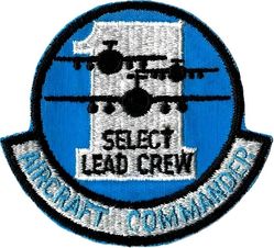 Military Airlift Command C-141 Select Lead Crew Aircraft Commander
Awarded to qualified crews across the command.
