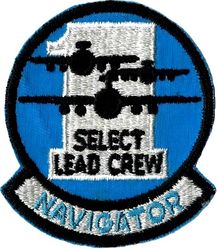 Military Airlift Command C-141 Select Lead Crew Navigator
Awarded to qualified crews across the command.
