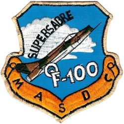 Military Aircraft Storage and Disposition Center QF-100
Worn by the crews responsible for returning stored F-100s to flyable status to be converted into drones. Larger version, Taiwan made.
