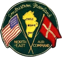 Northeast Air Command Sondrestrom Air Base
Canadian made on felt.

