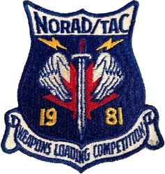 North American Aerospace Defense Command and Tactical Air Command  Weapons Loading Competition 1981
