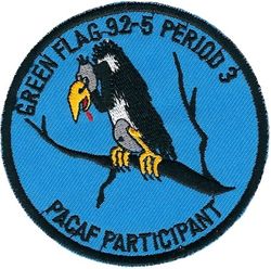 Pacific Air Forces Exercise GREEN FLAG 1992-5
Korean made.
