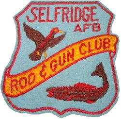 Selfridge Air Force Base, Michigan Rod and Gun Club
On felt.
