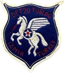 The United States Logistics Group Detachment 20
German made on felt.
