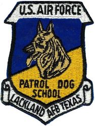 USAF Patrol Dog School
