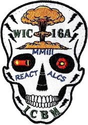 USAF Weapons School Intercontinental Ballistic Missile Weapons Instructor Course Class 2016A
