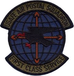 United States Air Forces in Europe Air Postal Squadron
Keywords: subdued