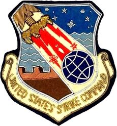 United States Strike Command
Bullion patch, 1960s Japan made.

