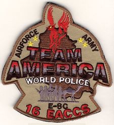 16th Expeditionary Airborne Command and Control Squadron Operation IRAQI FREEDOM
Keywords: desert