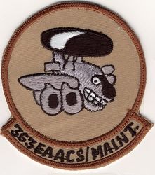 363d Expeditionary Airborne Air Control Squadron Maintenance
Keywords: desert