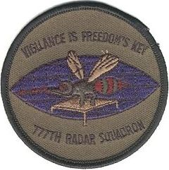 777th Radar Squadron
Keywords: subdued
