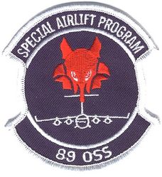 89th Operations Support Squadron Special Airlift Program
