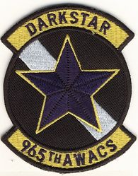 965th Airborne Air Control Squadron Morale
