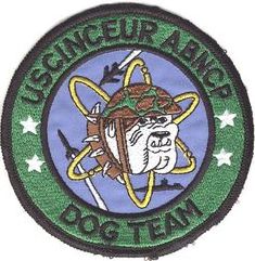 United States European Command Airborne Command Post Battlestaff Dog Team 
