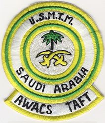USAF United States Military Training Mission Technical Assistance Field Team E-3A Saudi Arabia
